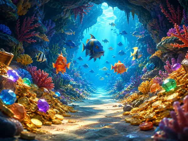 ภาพประกอบเกม Dragon Releases Fish 1